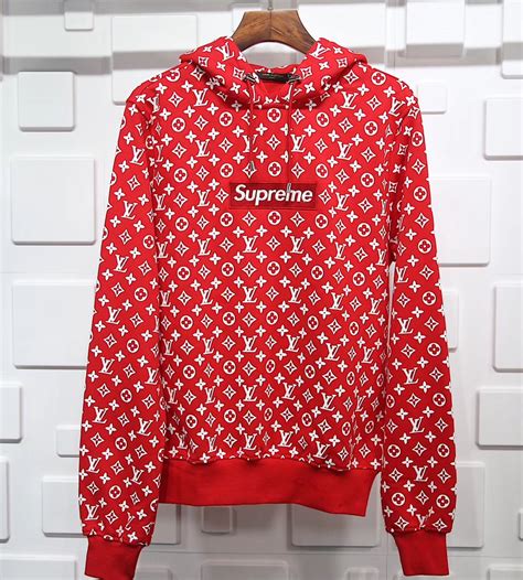 louis vuitton supreme low key sweater|Louis Vuitton sweatpants.